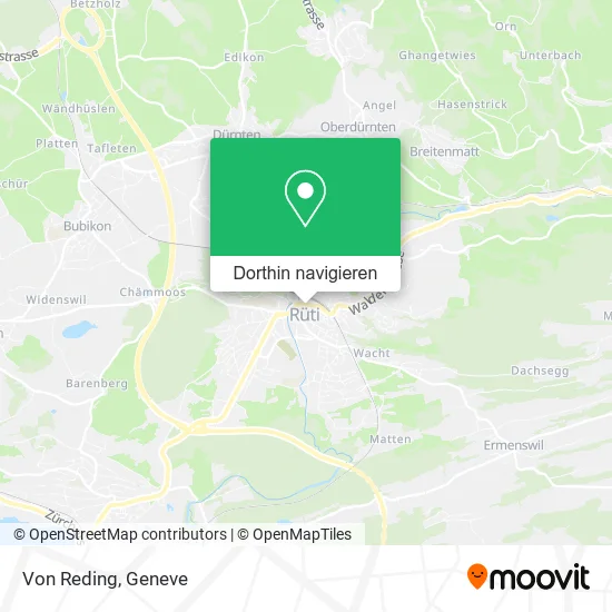 Von Reding Karte