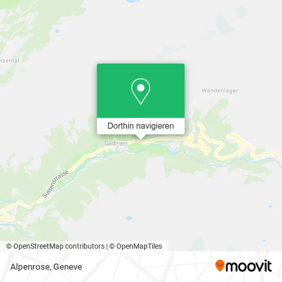 Alpenrose Karte