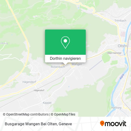 Busgarage Wangen Bei Olten Karte