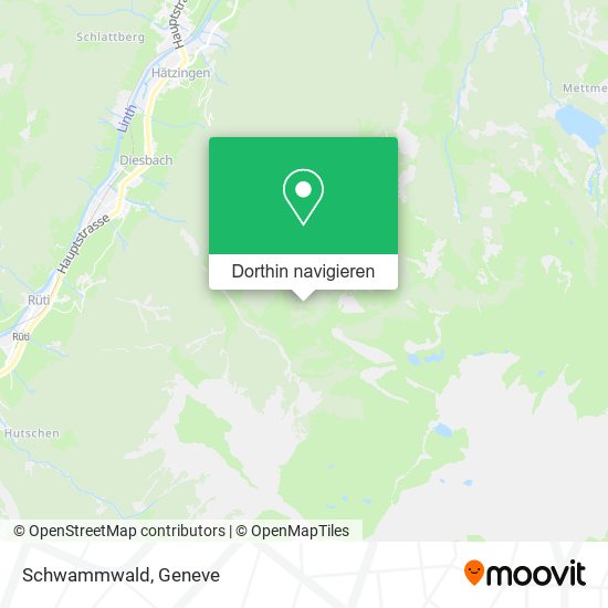 Schwammwald Karte