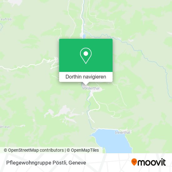 Pflegewohngruppe Pöstli Karte