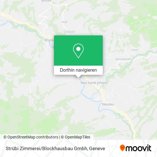 Strübi Zimmerei / Blockhausbau Gmbh Karte