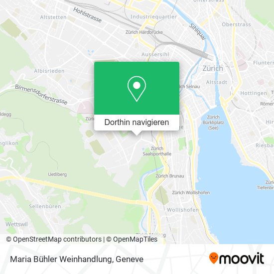Maria Bühler Weinhandlung Karte