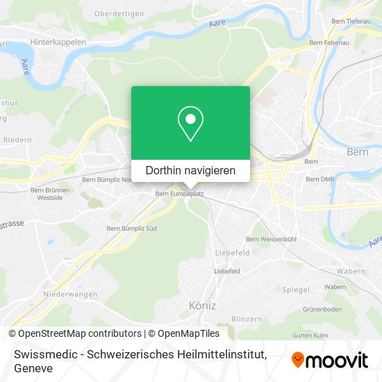 Swissmedic - Schweizerisches Heilmittelinstitut Karte