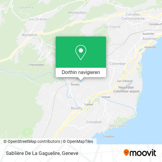 Sablière De La Gaguelire Karte