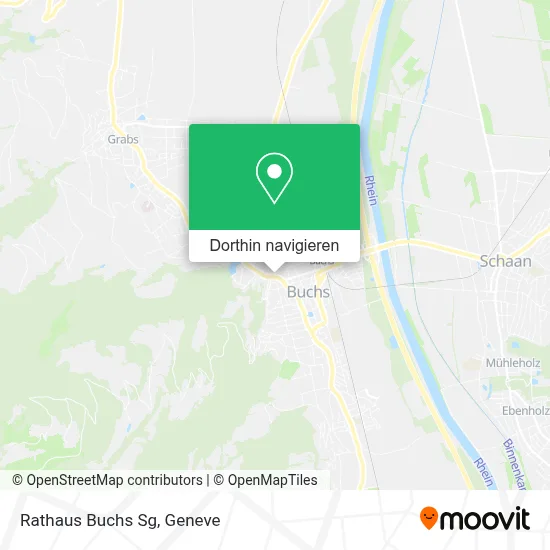 Rathaus Buchs Sg Karte