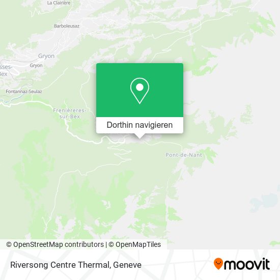 Riversong Centre Thermal Karte