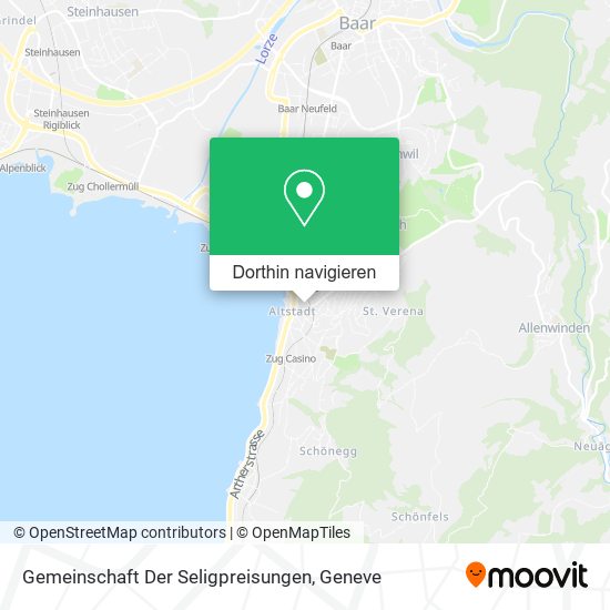 Gemeinschaft Der Seligpreisungen Karte