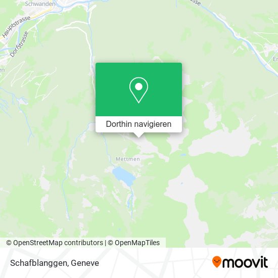 Schafblanggen Karte