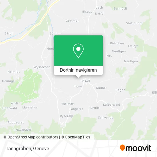 Tanngraben Karte