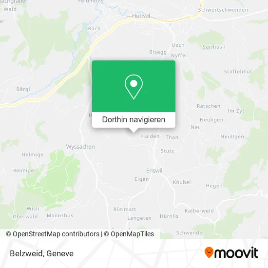 Belzweid Karte