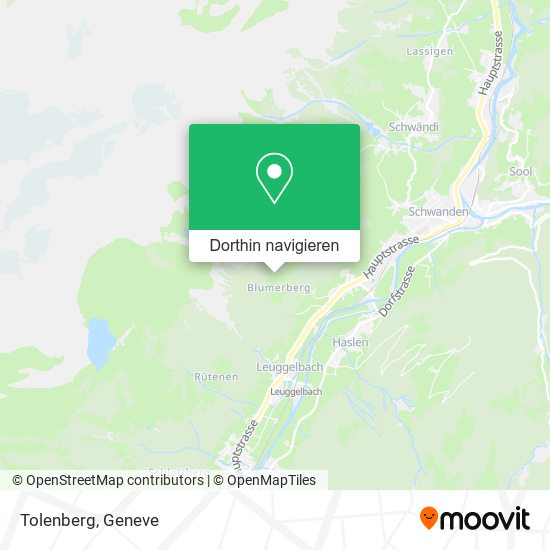 Tolenberg Karte