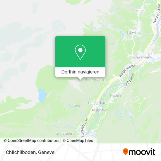 Chilchliboden Karte