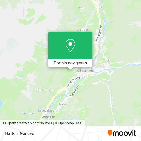Halten Karte