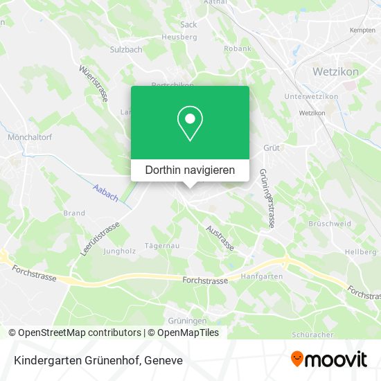 Kindergarten Grünenhof Karte