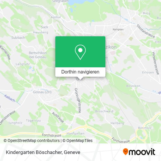 Kindergarten Böschacher Karte