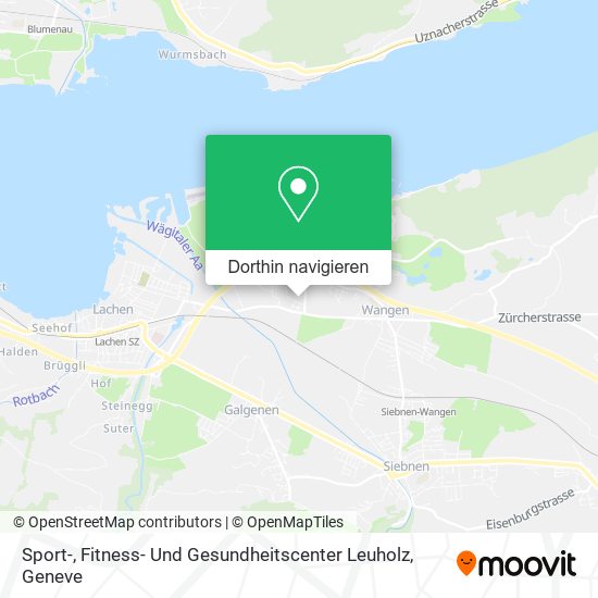 Sport-, Fitness- Und Gesundheitscenter Leuholz Karte