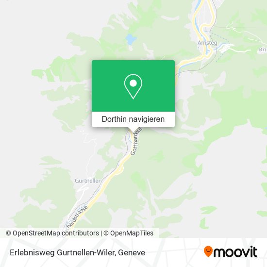 Erlebnisweg Gurtnellen-Wiler Karte