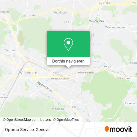 Optimo Service Karte