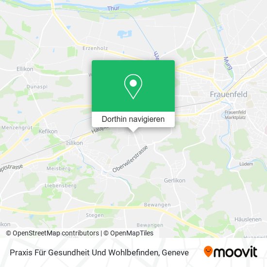 Praxis Für Gesundheit Und Wohlbefinden Karte