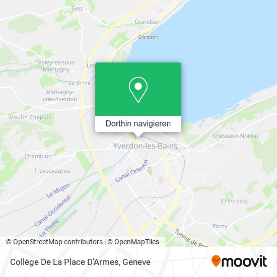 Collège De La Place D’Armes Karte