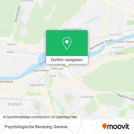 Psychologische Beratung Karte