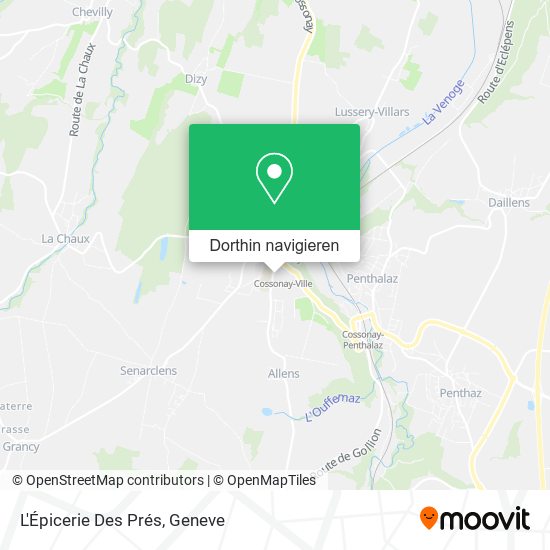 L'Épicerie Des Prés Karte