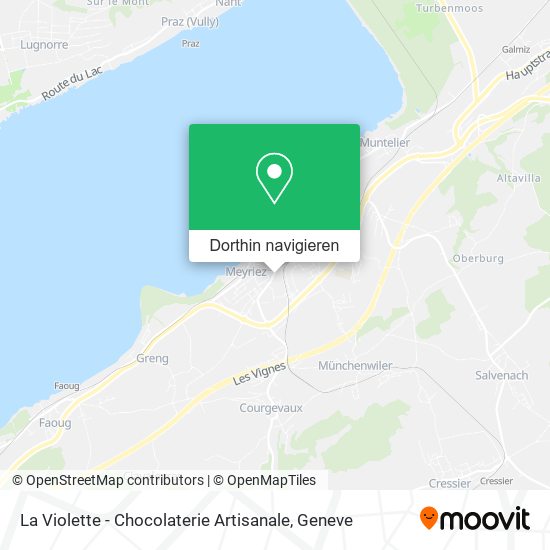 La Violette - Chocolaterie Artisanale Karte