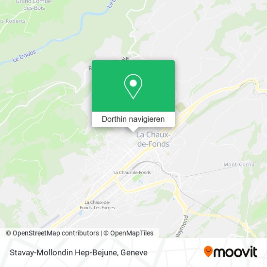 Stavay-Mollondin Hep-Bejune Karte