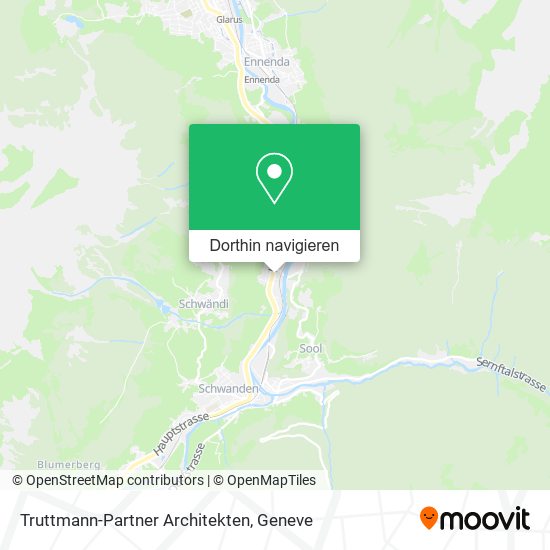 Truttmann-Partner Architekten Karte