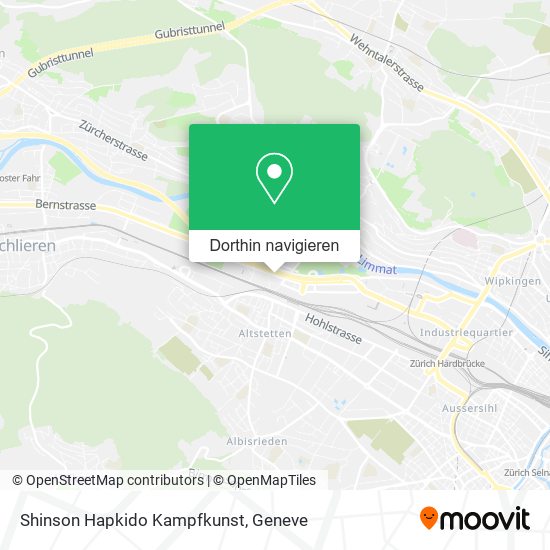 Shinson Hapkido Kampfkunst Karte