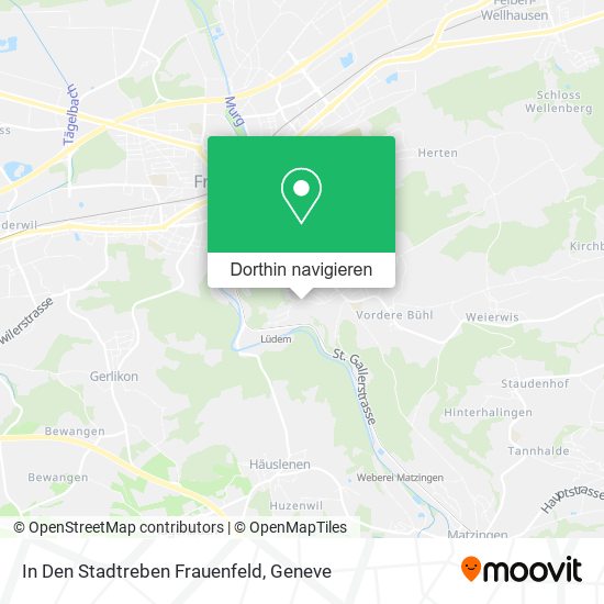 In Den Stadtreben Frauenfeld Karte