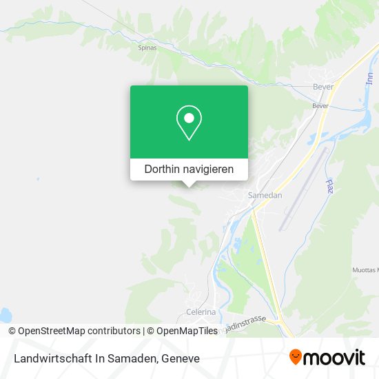 Landwirtschaft In Samaden Karte