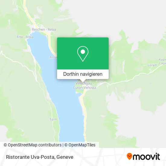 Ristorante Uva-Posta Karte