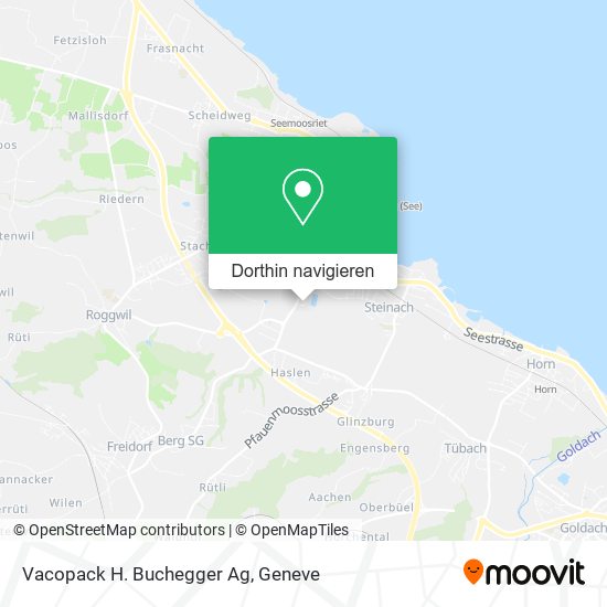 Vacopack H. Buchegger Ag Karte
