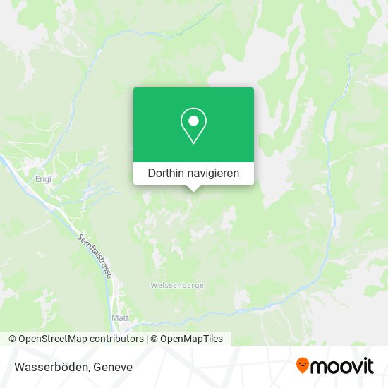 Wasserböden Karte