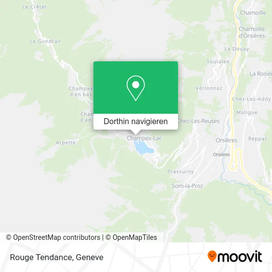 Rouge Tendance Karte