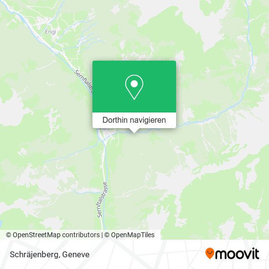 Schräjenberg Karte