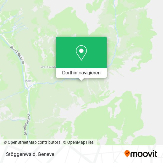 Stöggenwald Karte