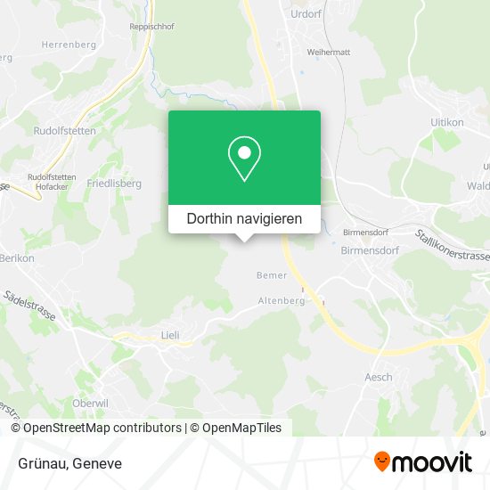 Grünau Karte