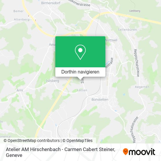 Atelier AM Hirschenbach - Carmen Cabert Steiner Karte