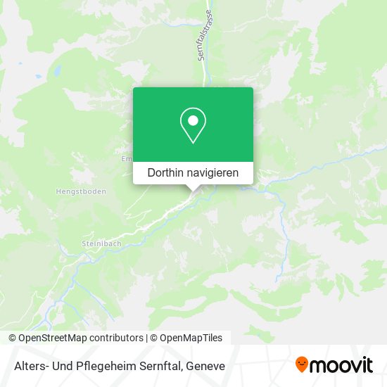 Alters- Und Pflegeheim Sernftal Karte