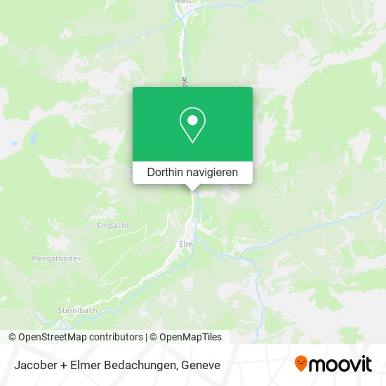 Jacober + Elmer Bedachungen Karte
