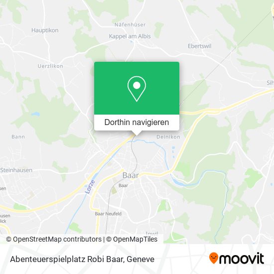 Abenteuerspielplatz Robi Baar Karte