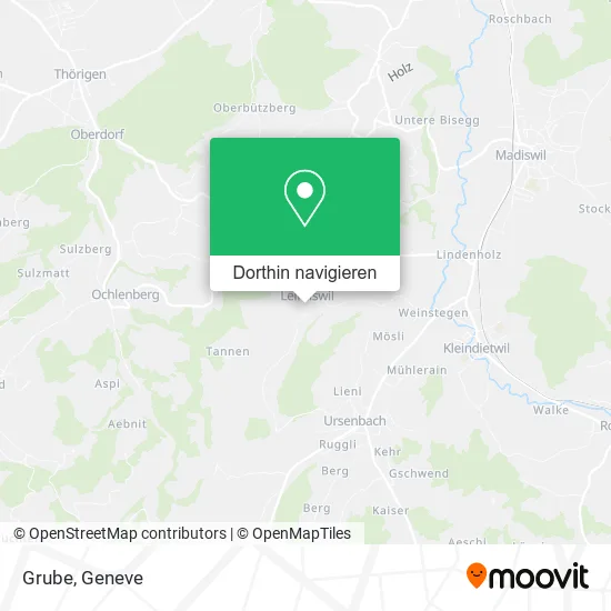 Grube Karte