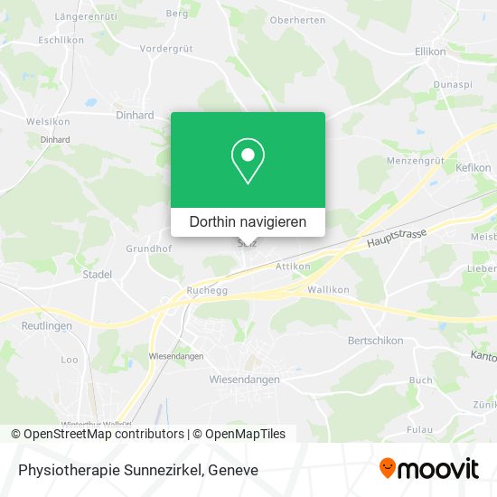 Physiotherapie Sunnezirkel Karte
