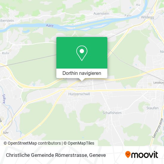 Christliche Gemeinde Römerstrasse Karte