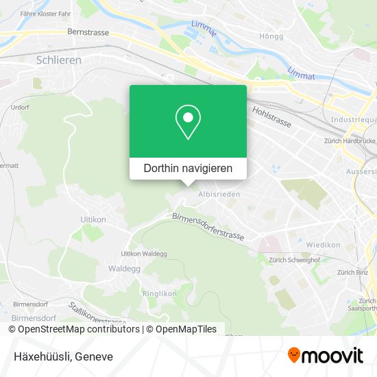 Häxehüüsli Karte