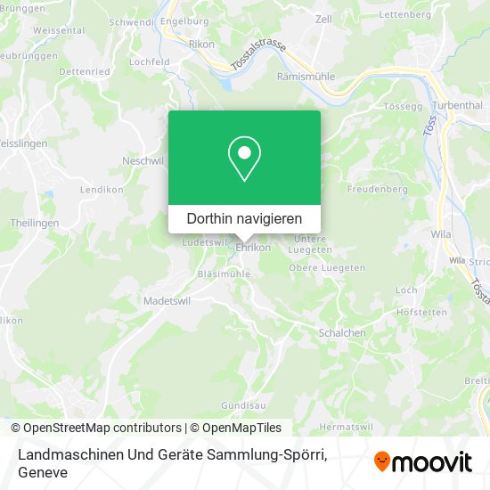 Landmaschinen Und Geräte Sammlung-Spörri Karte