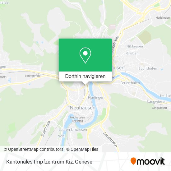 Kantonales Impfzentrum Kiz Karte